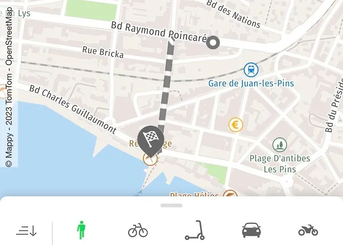 Superbe T2 Juan Les Pins 300m Des Plages *